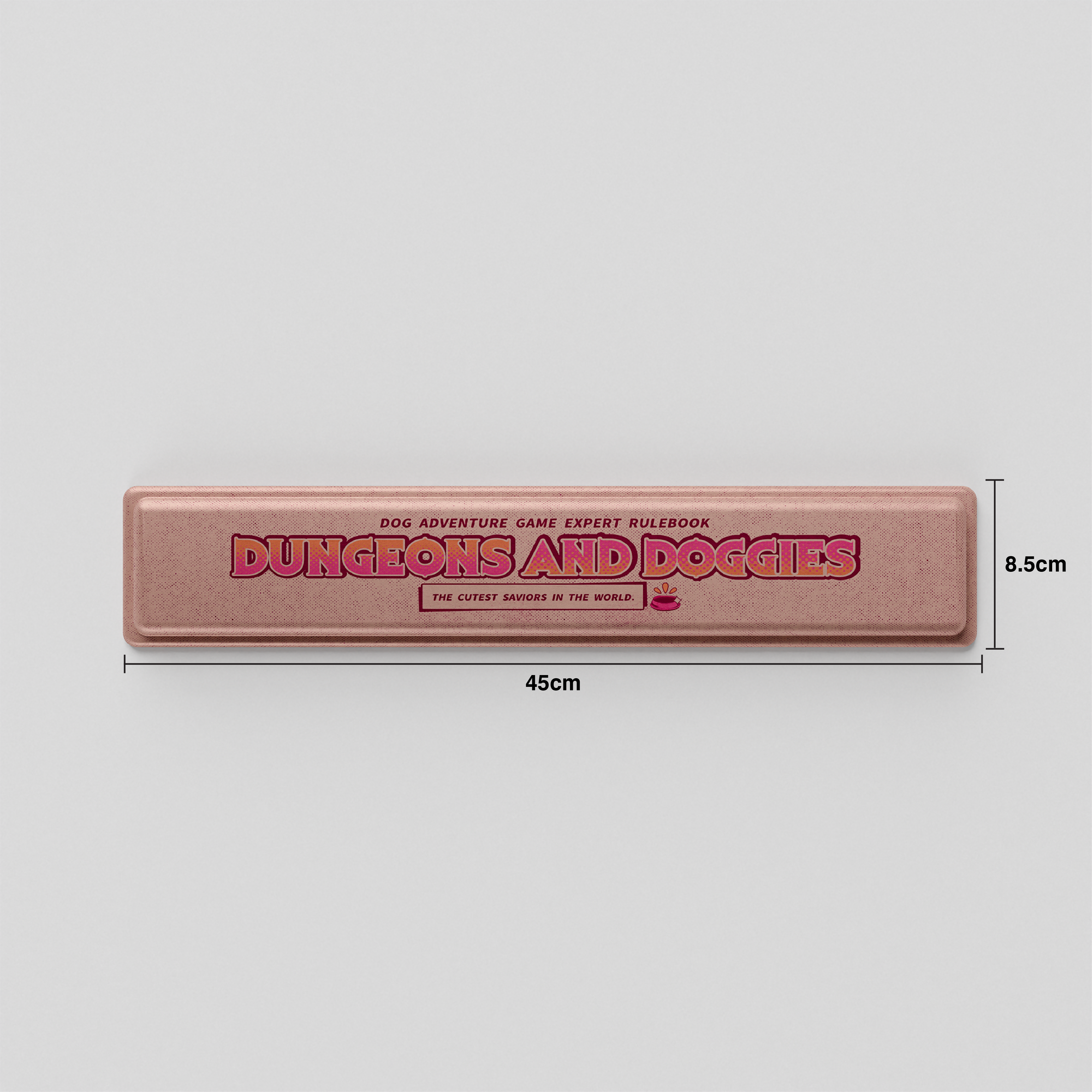 Thekapco x Ilustrata | Dungeon and Doggies Deskmat / Wristrest