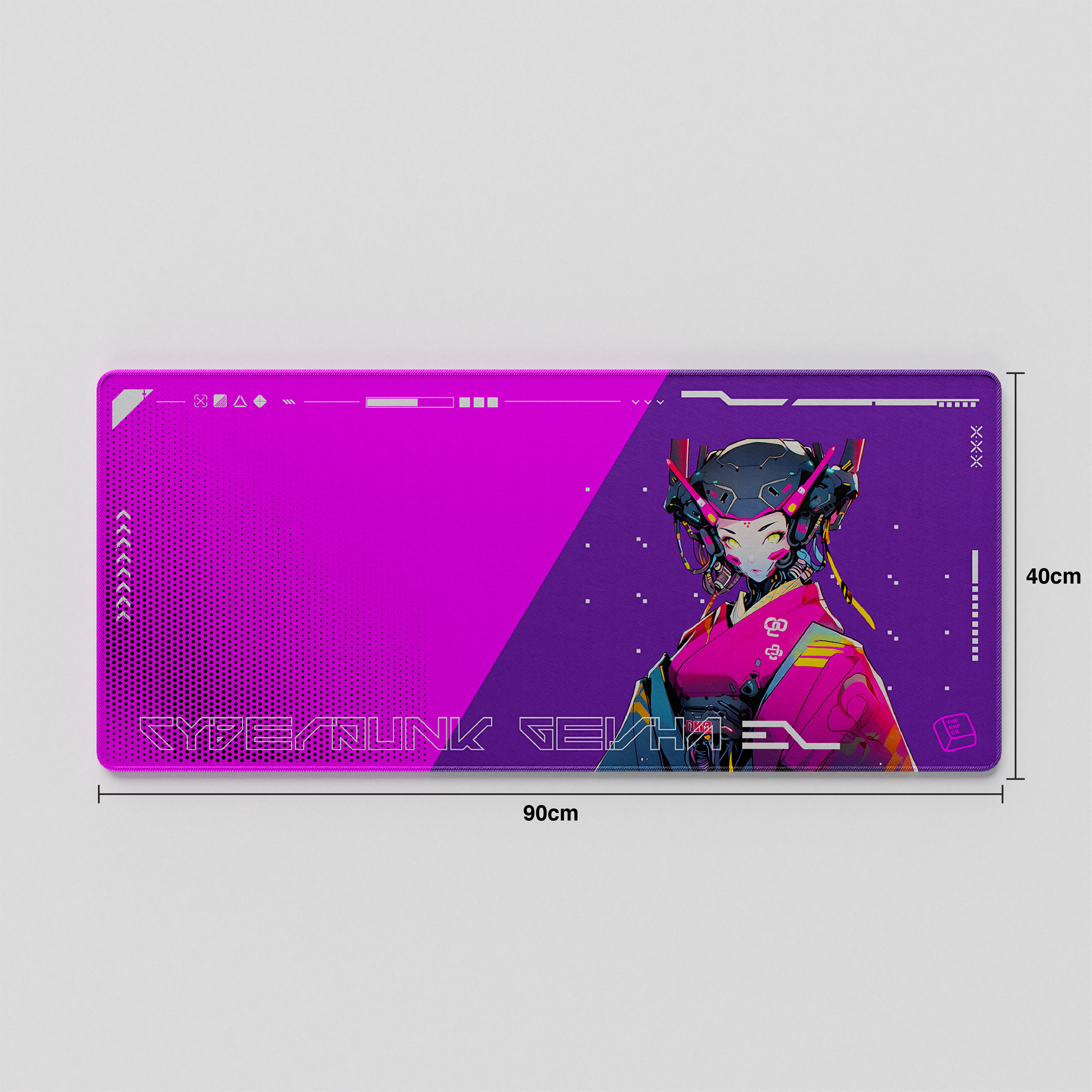 Thekapco x Powdersea | Geisha 3.0 Deskmat / Wristrest