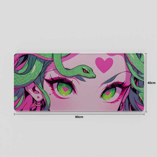 Thekapco x Powdersea | Greekeys Medusa Deskmat