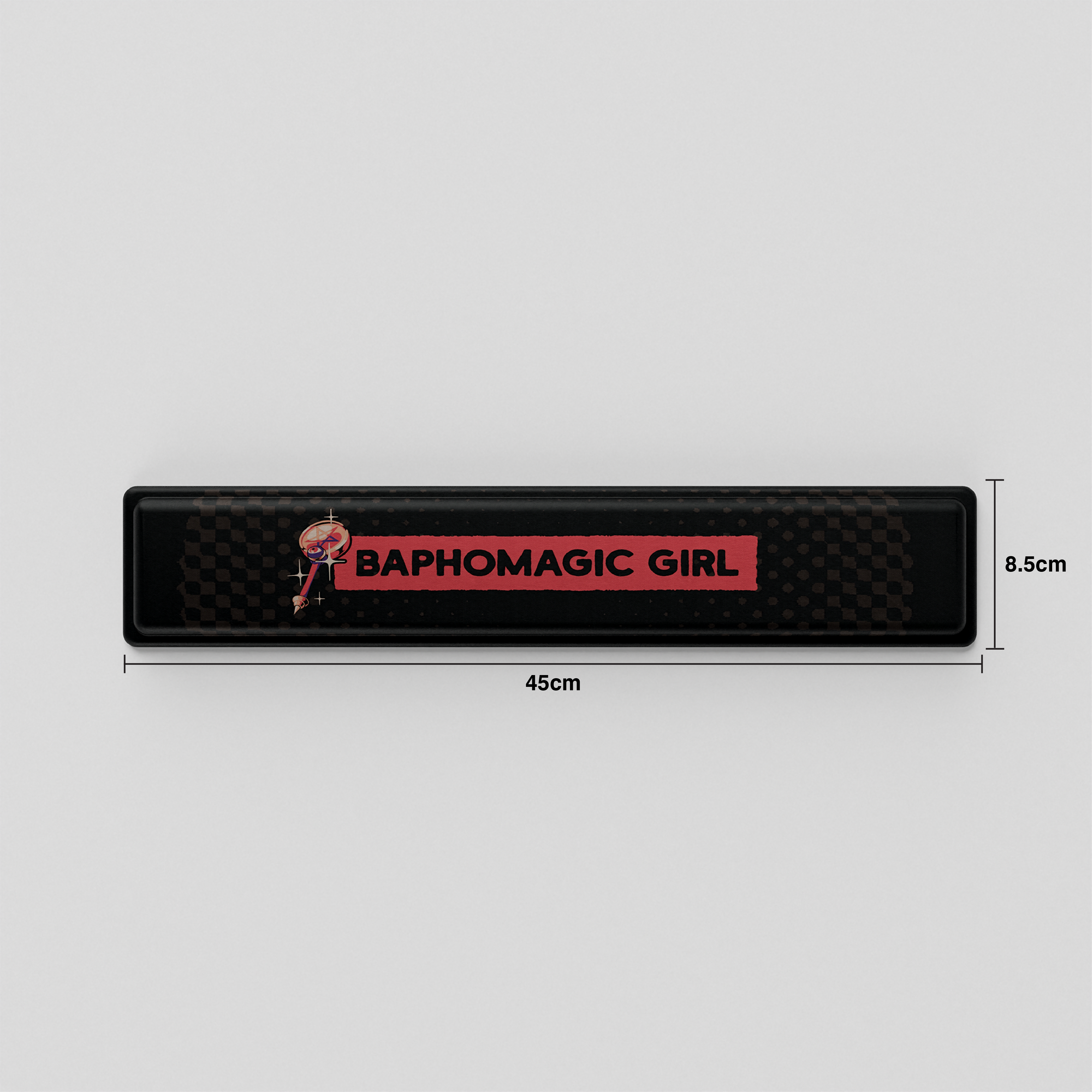 Thekapco x Ilustrata | Baphomagic Girl Deskmat / Wristrest