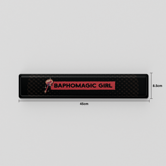 Thekapco x Ilustrata | Baphomagic Girl Deskmat / Wristrest