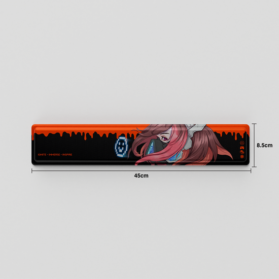Thekapco x Mobius Academy | 燃 Resurgence Deskmat / Wristrest