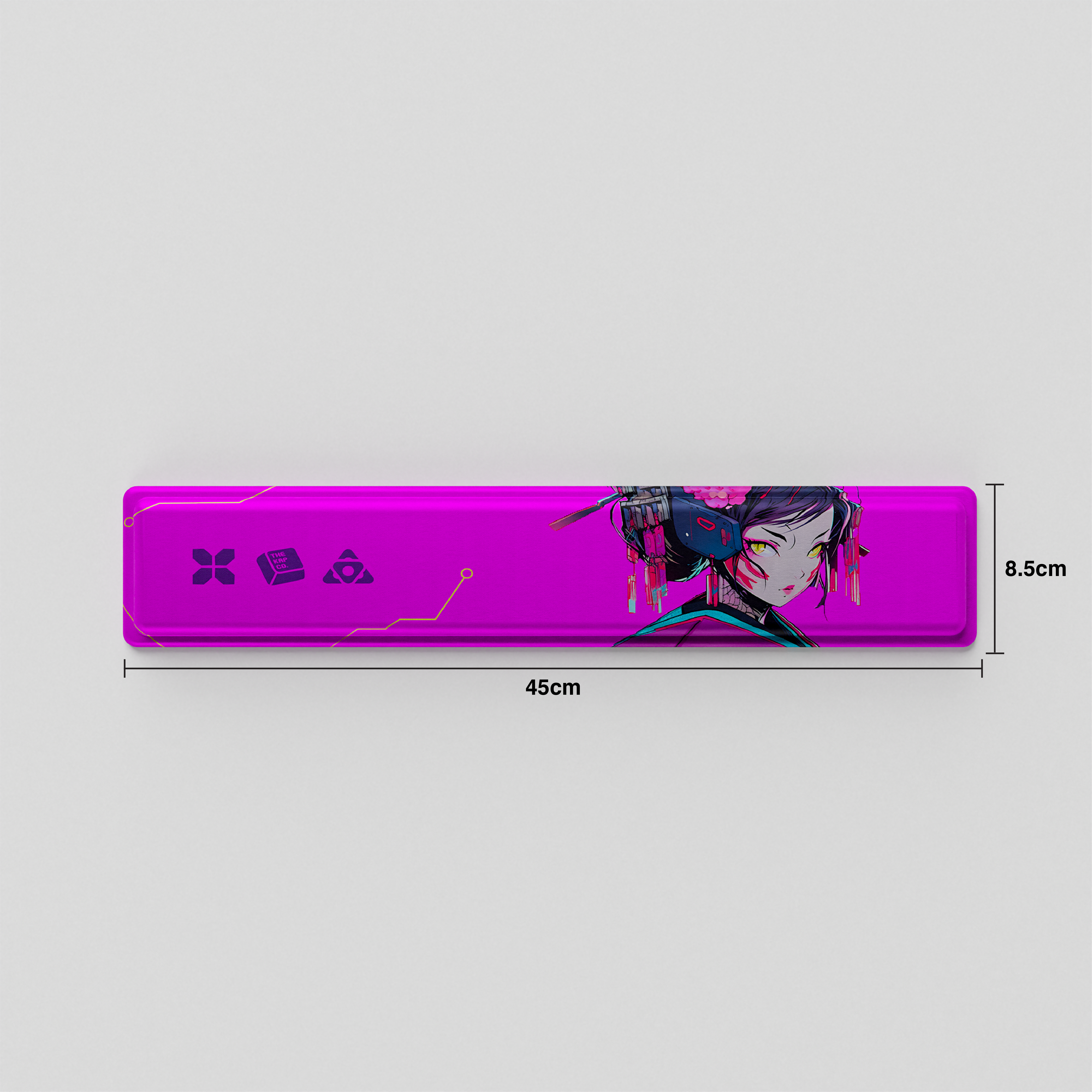 Thekapco x Powdersea | Geisha 3.0 Deskmat / Wristrest