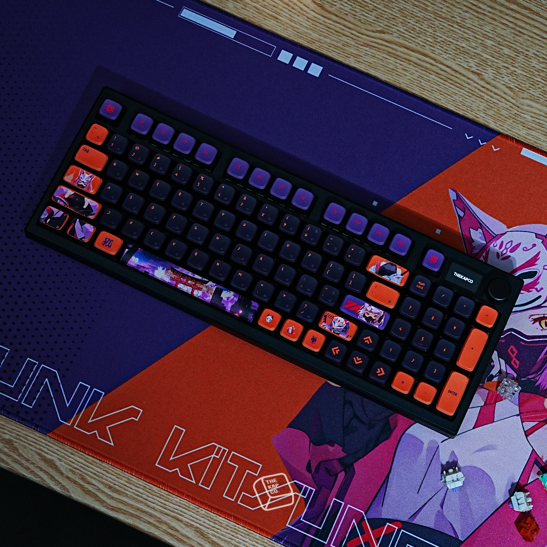 Thekapco x Powdersea | Kitsune 3.0 Keycap Set