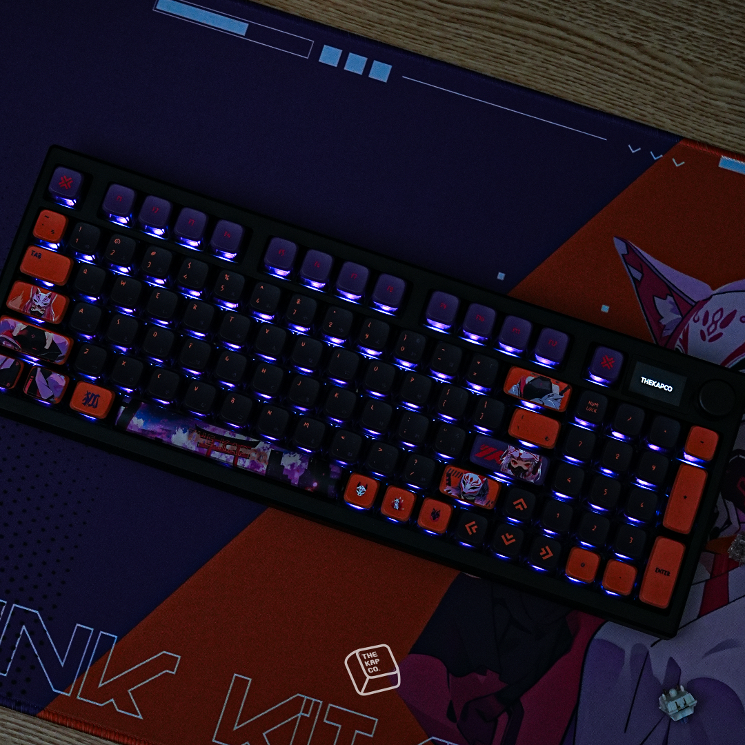 Thekapco x Powdersea | Kitsune 3.0 Keycap Set