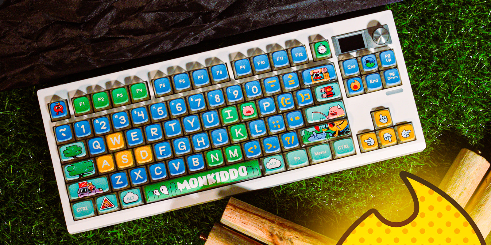 Keycap Collab Spotlight: Thekapco x Monkiddo