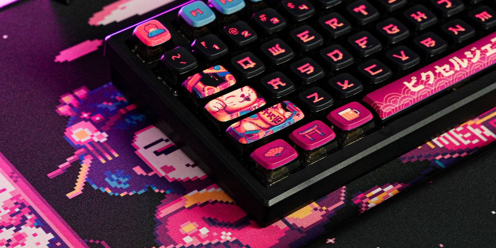 Keycap Collab Spotlight: Thekapco x Pixel Jeff
