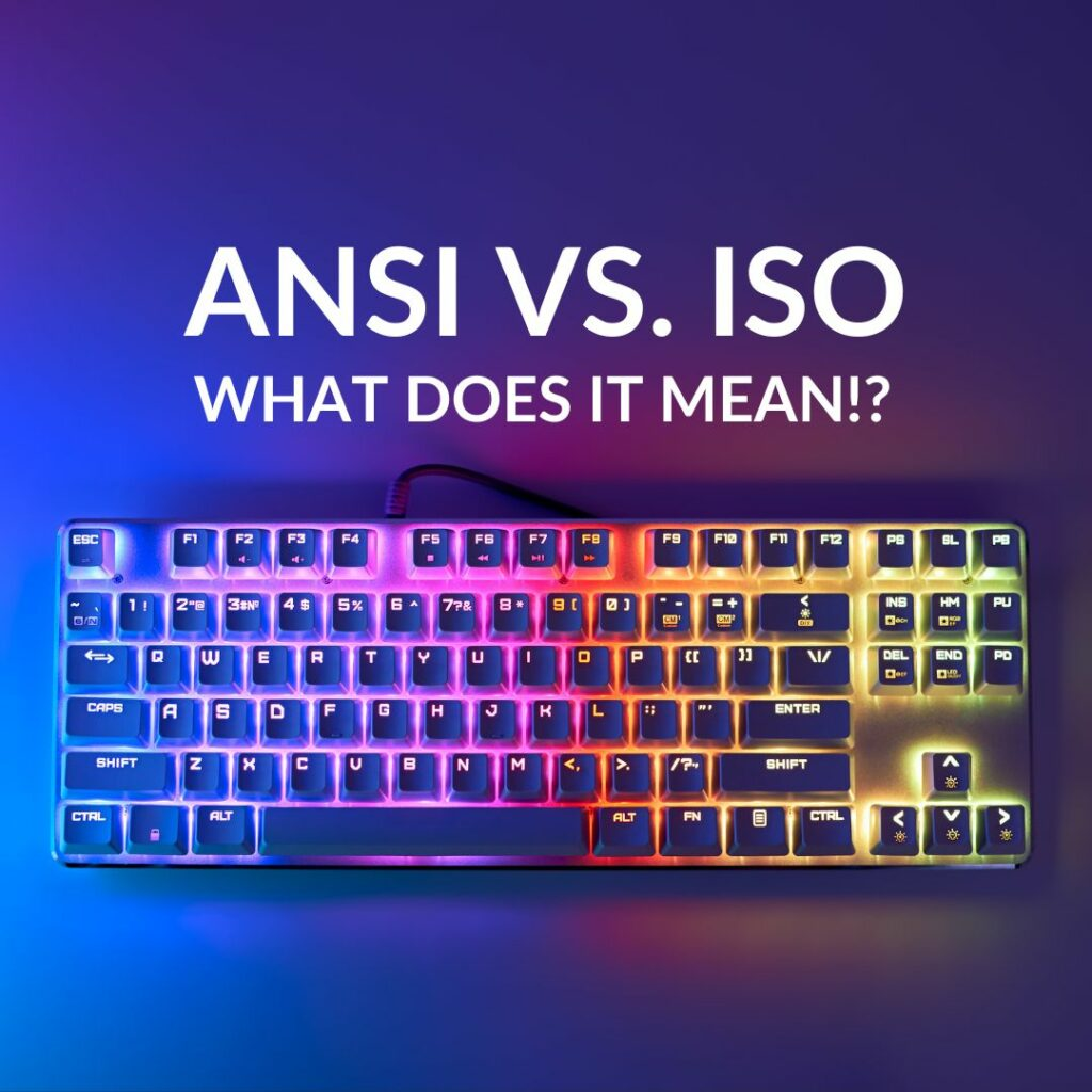 Australian Keyboard Layout: How It Differs from ANSI and ISO