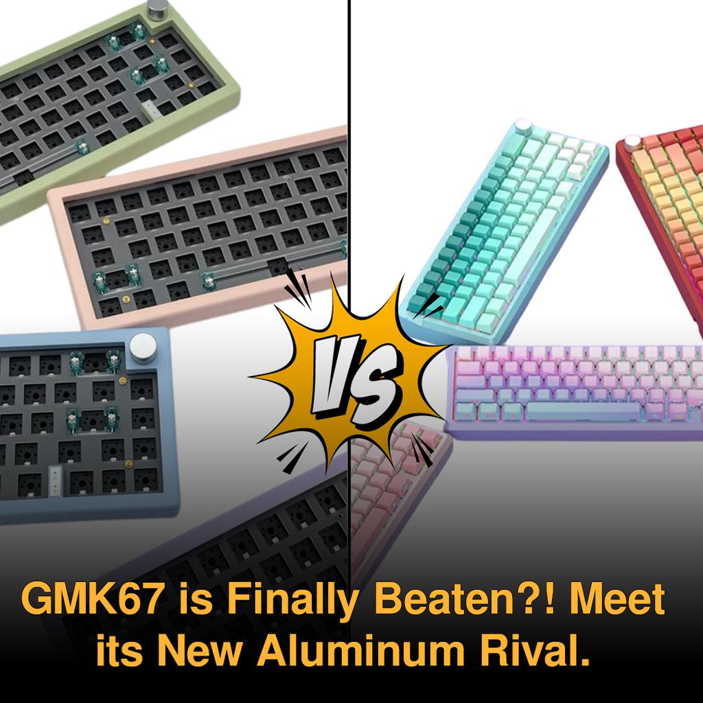 GMK67 is Finally Beaten?! Meet its New Aluminum Rival.