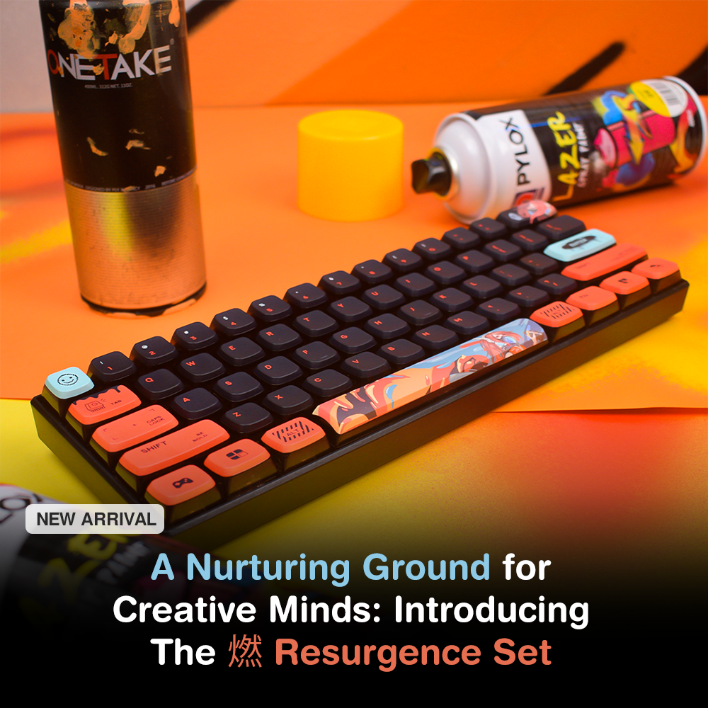 A Nurturing Ground for Creative Minds: Introducing The 燃 Resurgence Set