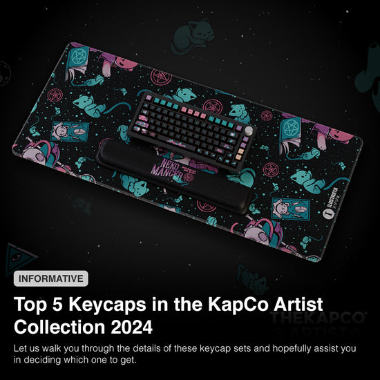 Top 5 Keycaps in the KapCo Artist Collection 2024 – Thekapco