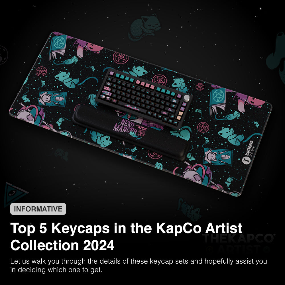Top 5 Keycaps in the KapCo Artist Collection 2024