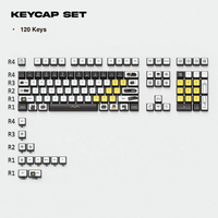 Thekapco x secondfloorneko | Black Catto Keycap Set