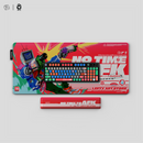 Thekapco x Lefty Art Store | No Time To AFK Deskmat & Wristrest