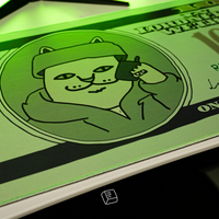 Thekapco x RipnDip | Moneybag Deskmat