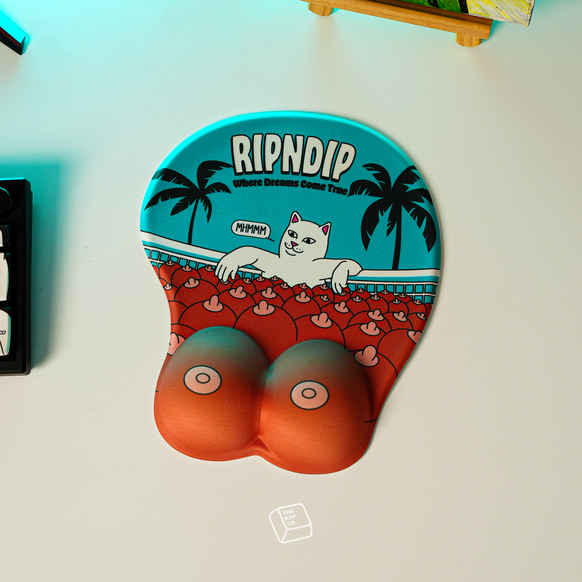 Thekapco x RipnDip | Boobcuzzi Mousepad