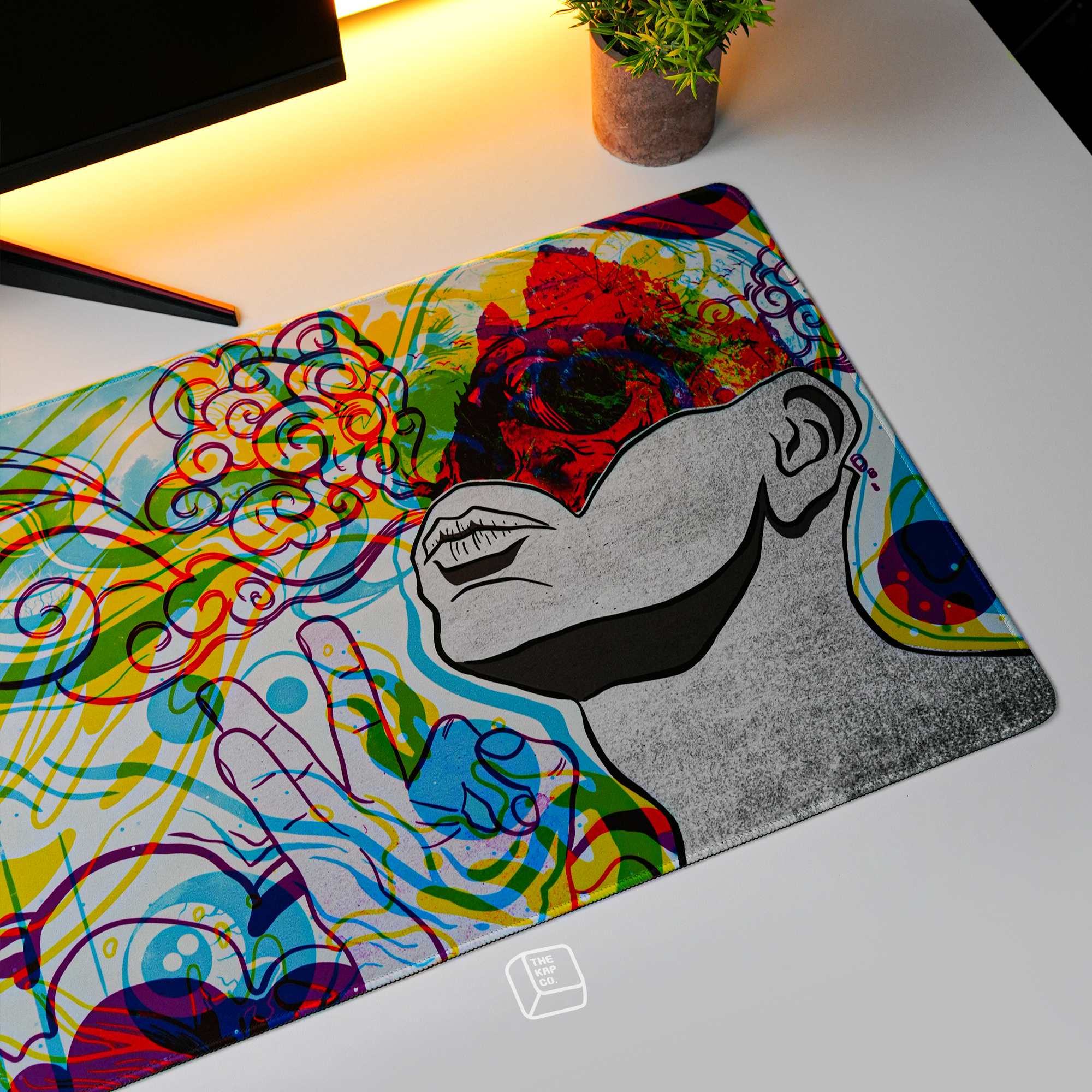 Thekapco x Atokai | Paraxytic Deskmat / Wristrest