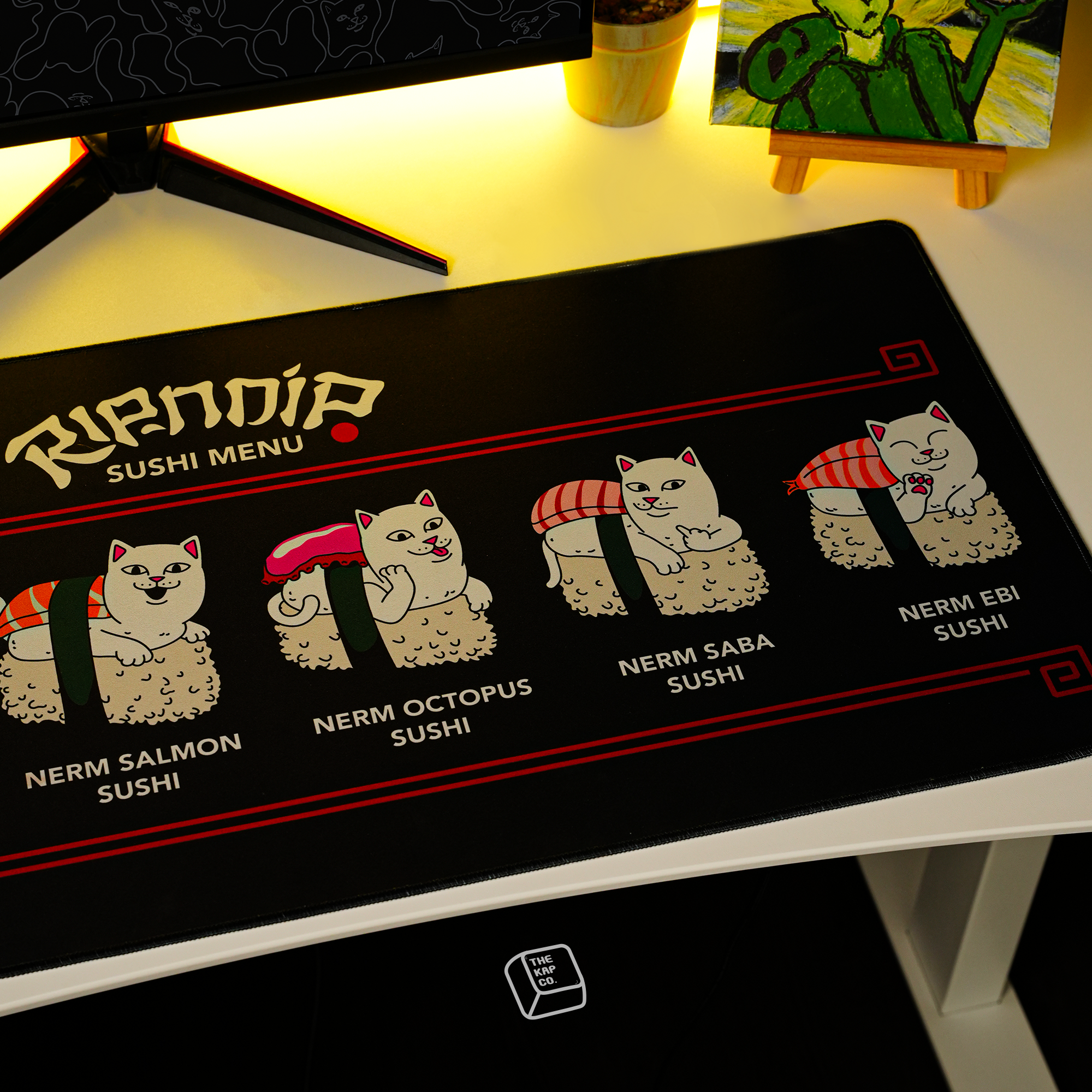 Thekapco x RipnDip | Sushi Nerm Deskmat