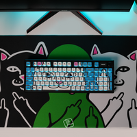 Thekapco x RipnDip | Lord Nermal Keycap Set
