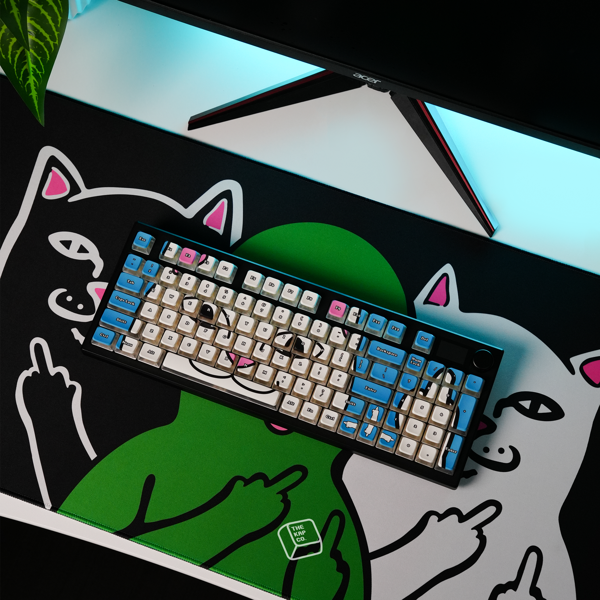 Thekapco x RipnDip | Lord Nermal Keycap Set