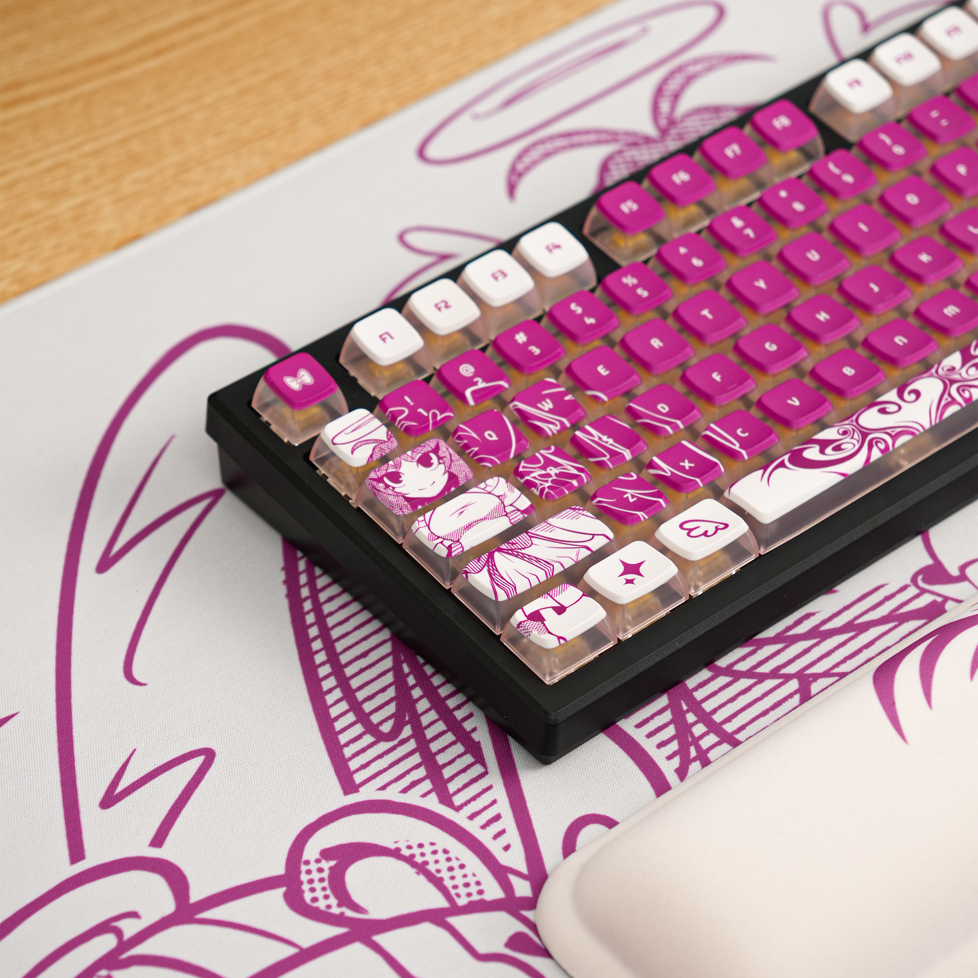 Thekapco x Gazola | Little Angel Keycap Set