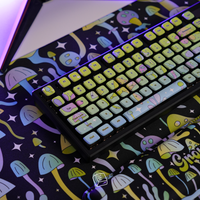 Thekapco x Kelsie Cosmic | Growing & Glowing Deskmat & Wristrest