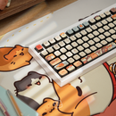 Thekapco x Bichi Mao | Kawaii Sleeping Cat Deskmat
