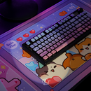Thekapco x Bichi Mao | Gaming Nintendo Cat Deskmat