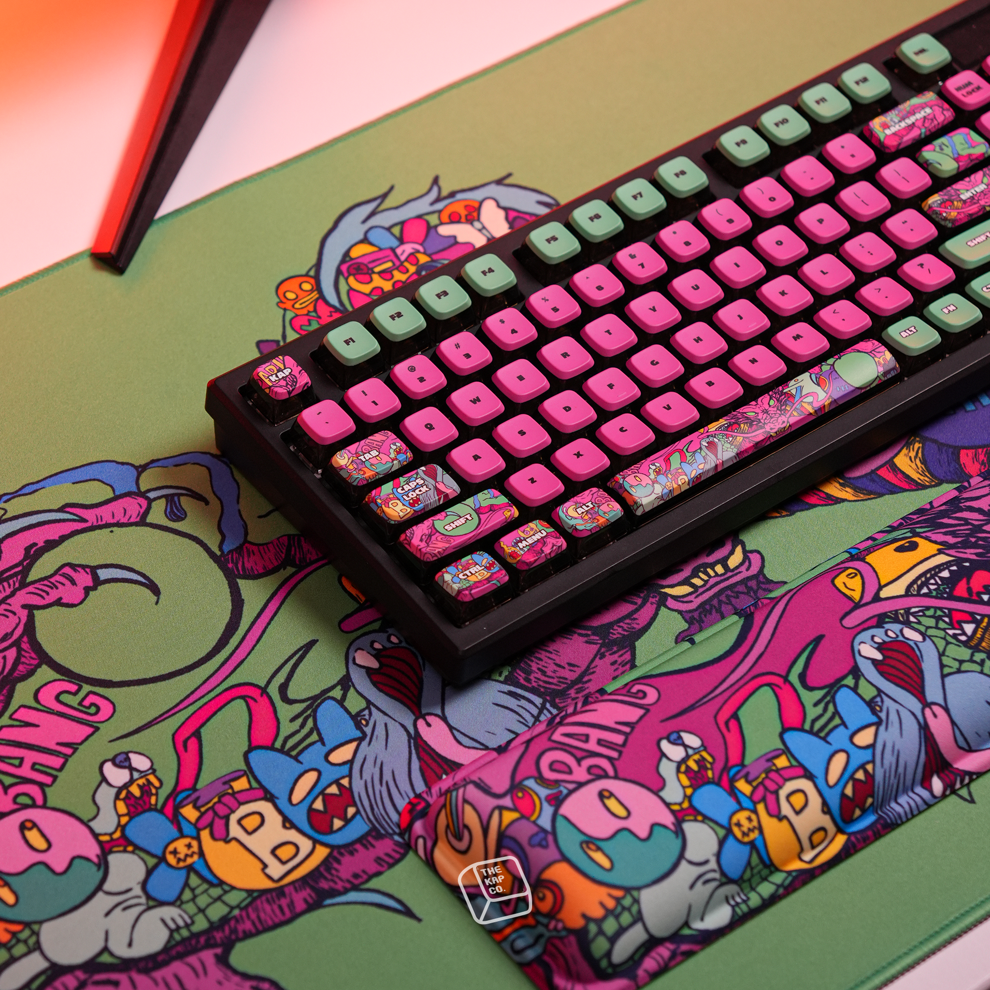 Thekapco x Vaunsarts | Mobius Dragon Keycap Set