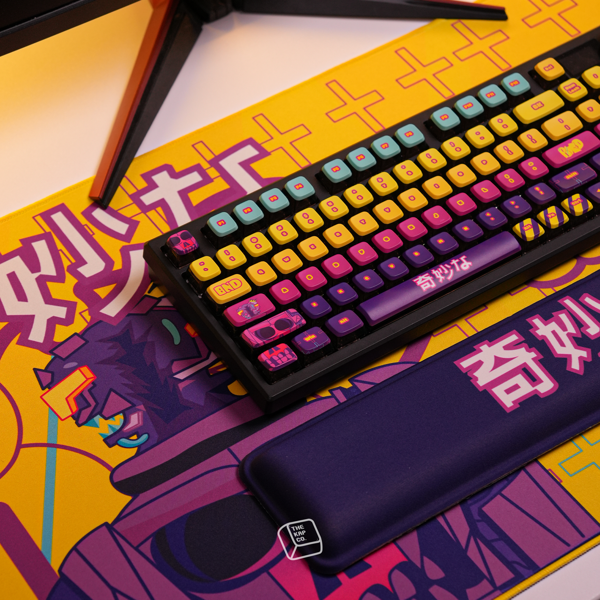 Thekapco x Vaunsarts | Radioactive Keycap Set