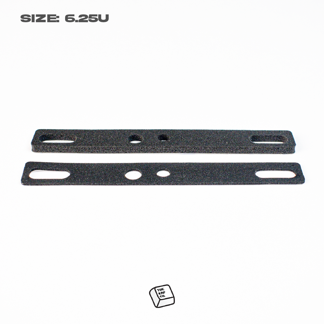 Pre-cut Spacebar Foam
