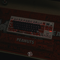 Thekapco x Peanuts | The Peanuts Comic Strip Deskmat & Wristrest