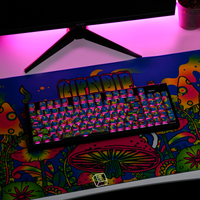 Thekapco x RipnDip | Psychedelic Deskmat & Wristrest