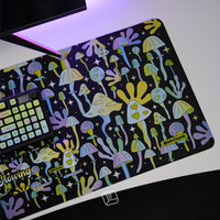 Thekapco x Kelsie Cosmic | Growing & Glowing Deskmat & Wristrest