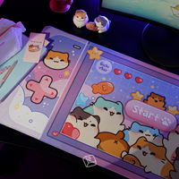 Thekapco x Bichi Mao | Gaming Nintendo Cat Deskmat