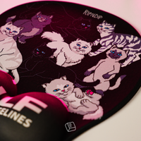Thekapco x RipnDip | Man I Love Felines Deskmat / Mousepad