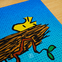 Thekapco x Peanuts | Woodstock Deskmat & Wristrest