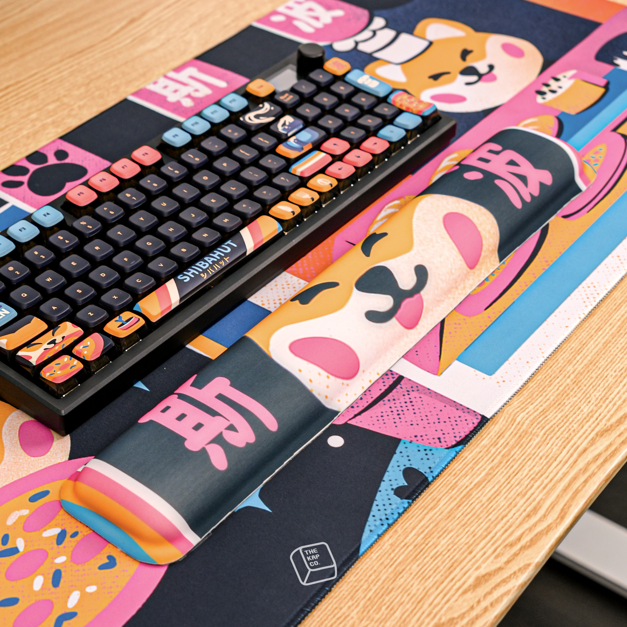 Thekapco x EduEly | Shiba Hut Keycap Set