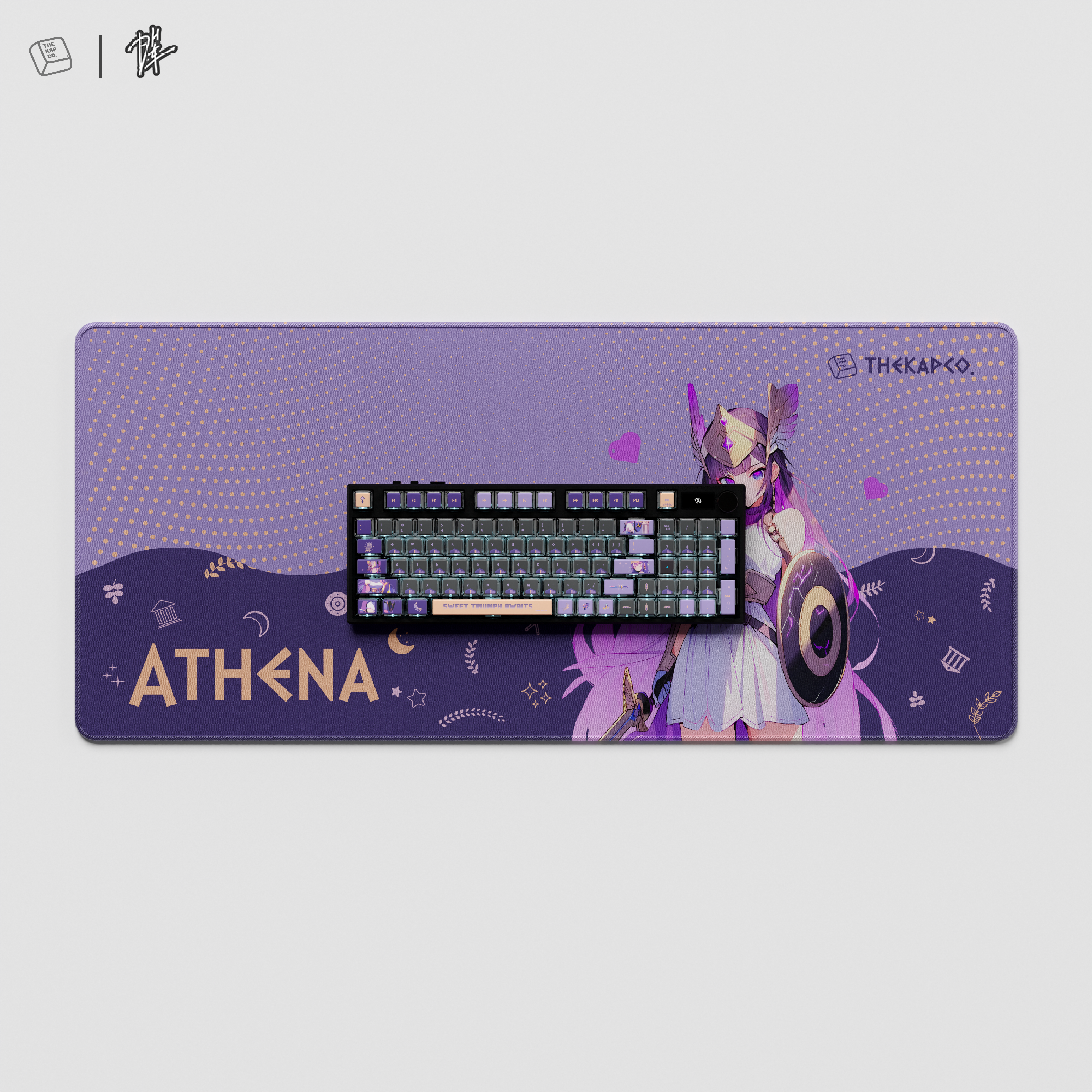 Thekapco x Powdersea | Greekeys Athena Keycap Set
