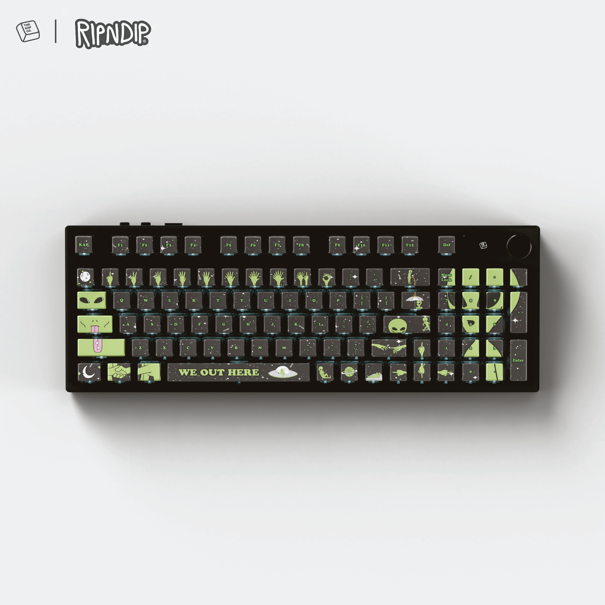 RIPNDIP キーボード Thekapco x RipnDip | We Out Here Keycaps