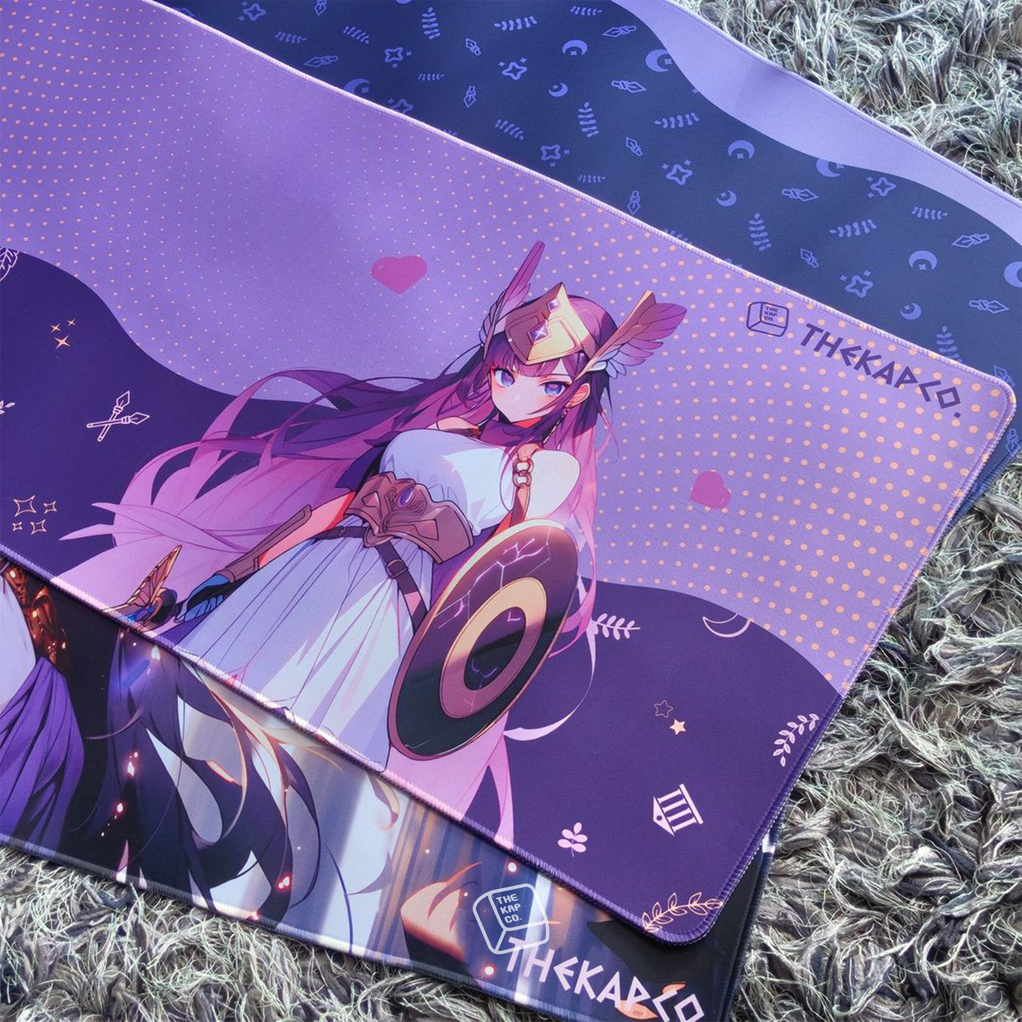 Thekapco x Powdersea | Greekeys Athena Deskmat
