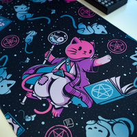 Thekapco x Ilustrata | Nekomancer Deskmat & Wristrest