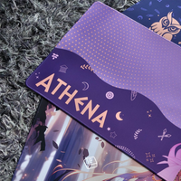 Thekapco x Powdersea | Greekeys Athena Deskmat