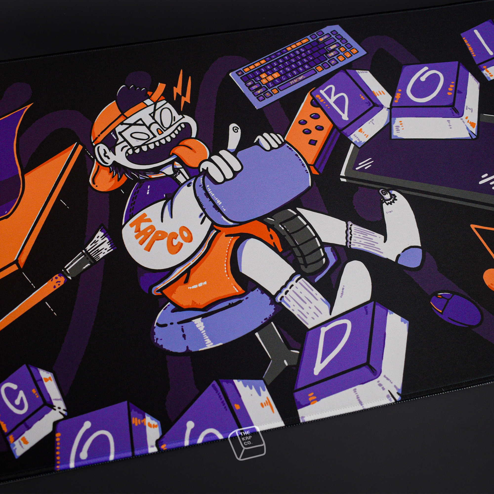 Thekapco x The Good Boisss | Create & Chill Department Deskmat & Wristrest