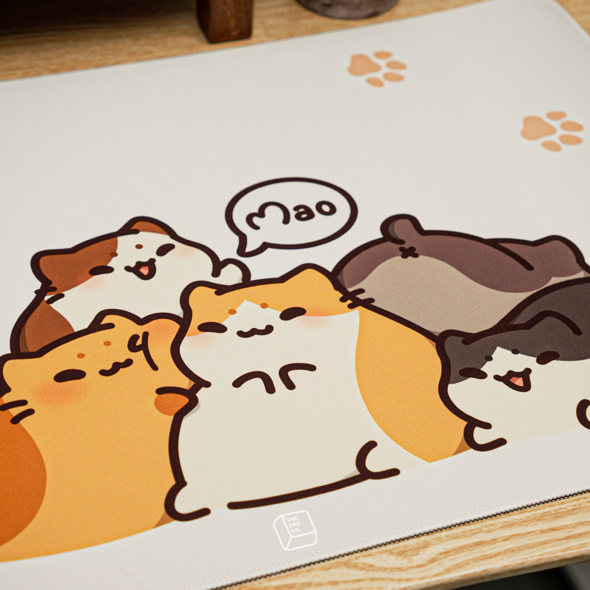Thekapco x Bichi Mao | You're Pawsome Cat Deskmat