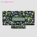 Thekapco x Kelsie Cosmic | Growing & Glowing Deskmat & Wristrest