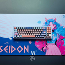 Thekapco x Powdersea | Greekeys Poseidon Keycap Set