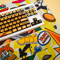 Thekapco x YANG | The Graffiti Deskmat & Wristrest