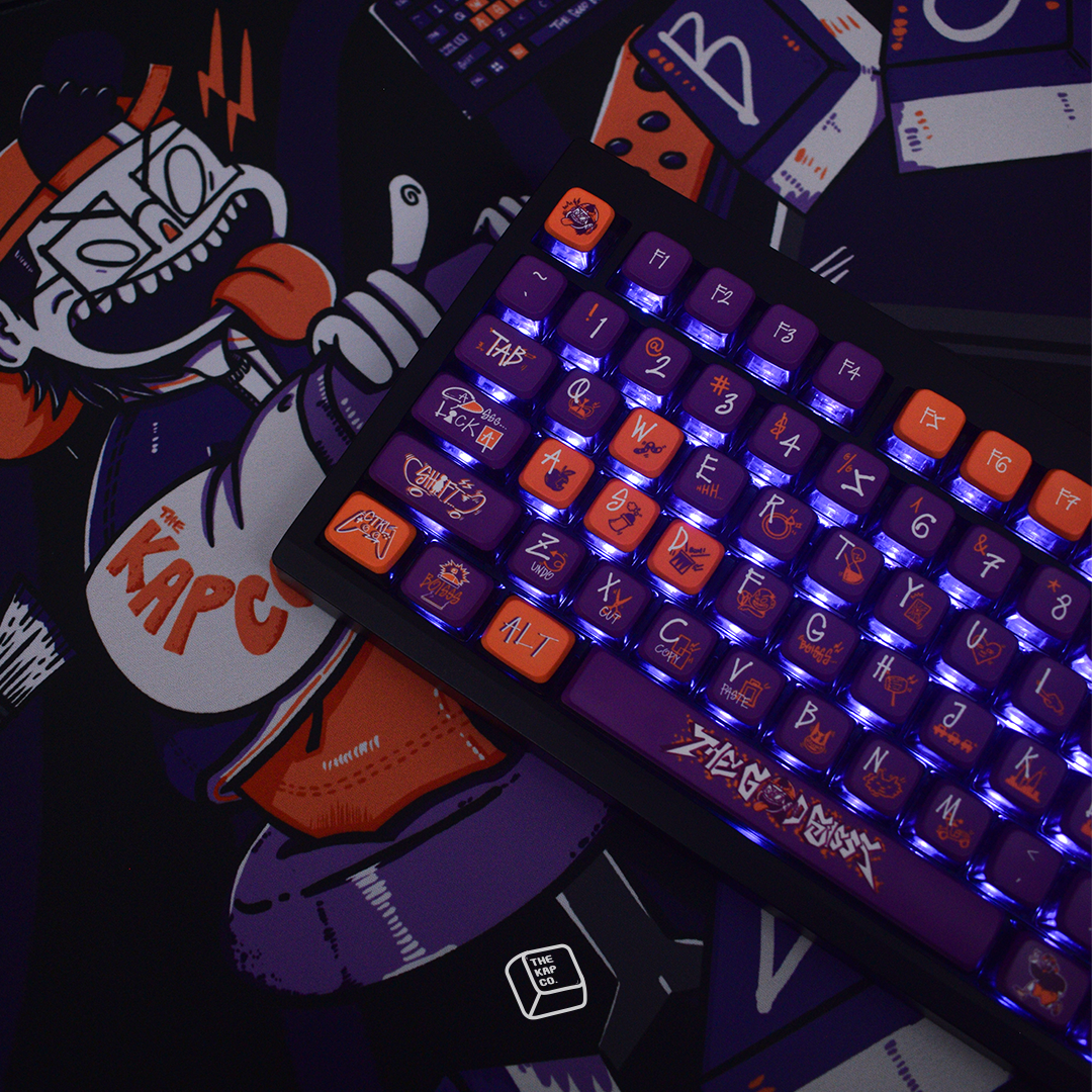Thekapco x The Good Boisss | Create & Chill Department Deskmat & Wristrest