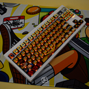 Thekapco x YANG | The Graffiti Deskmat & Wristrest